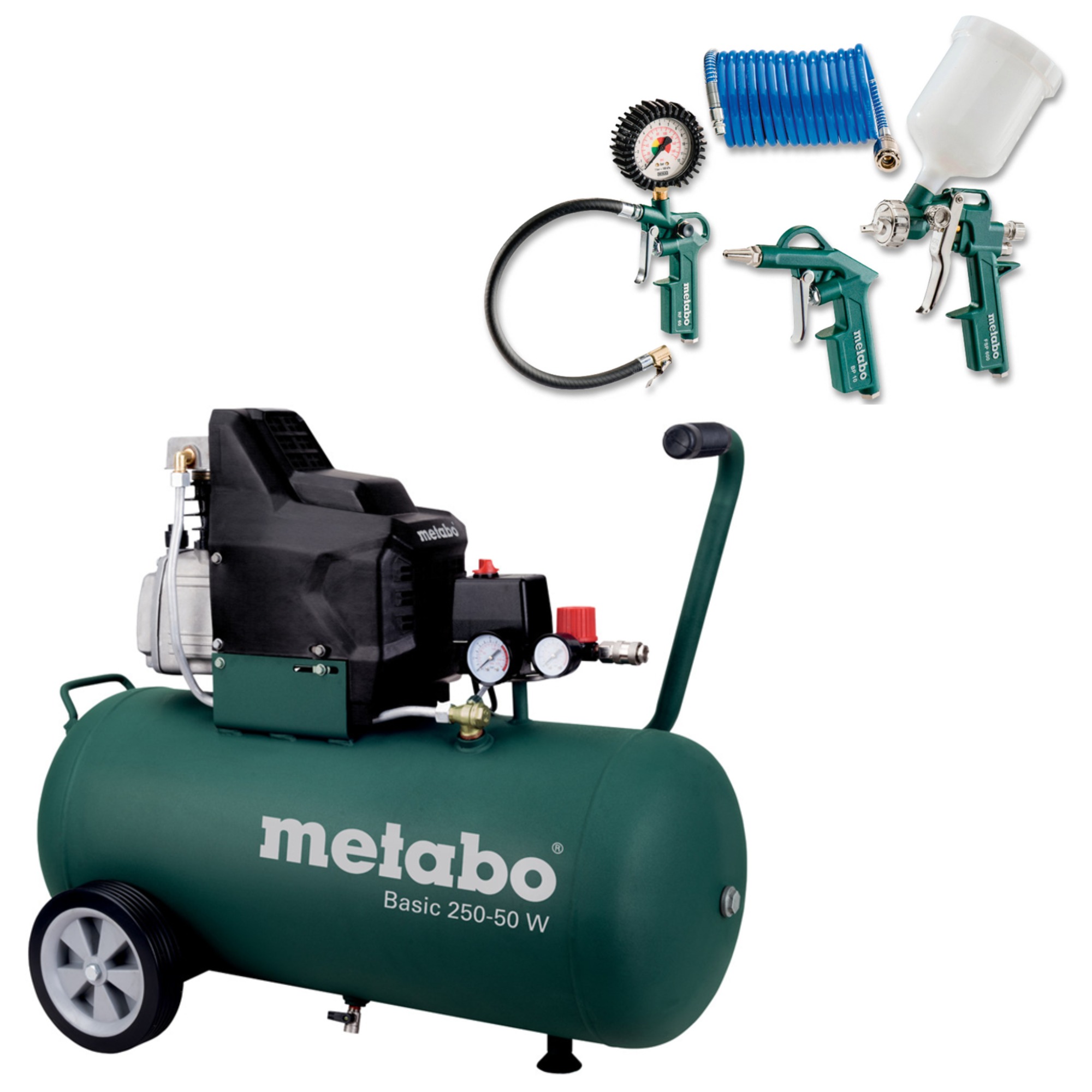 Metabo Kompressor Basic 250-50W Set