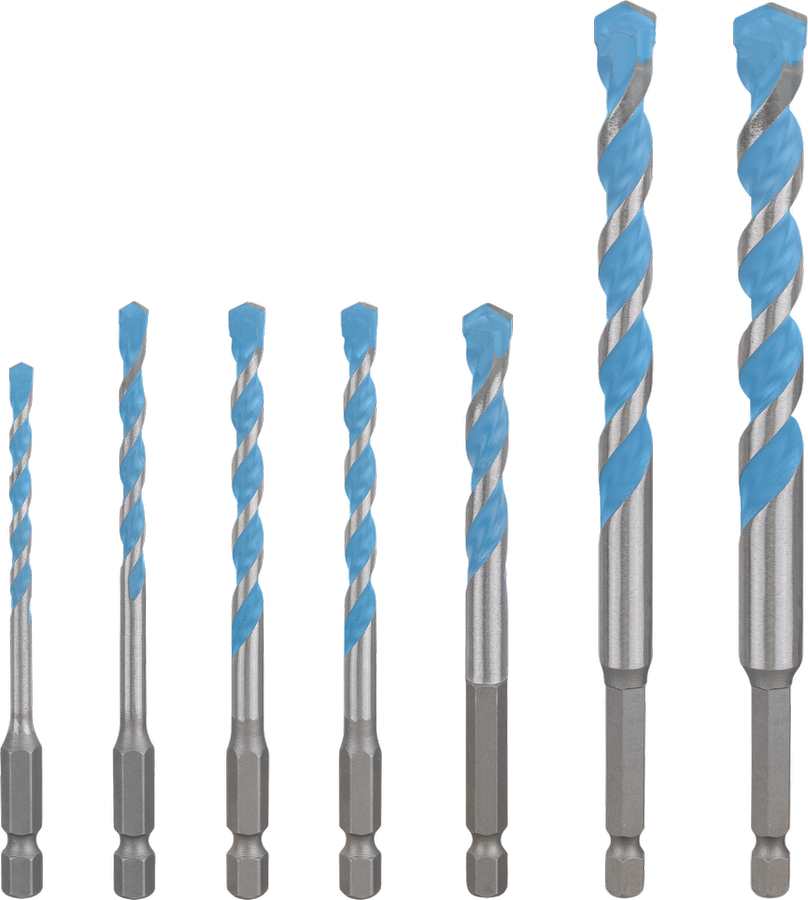 Bosch EXPERT HEX-9 MC Bohrer-Set 4-12mm, 7-tlg.
