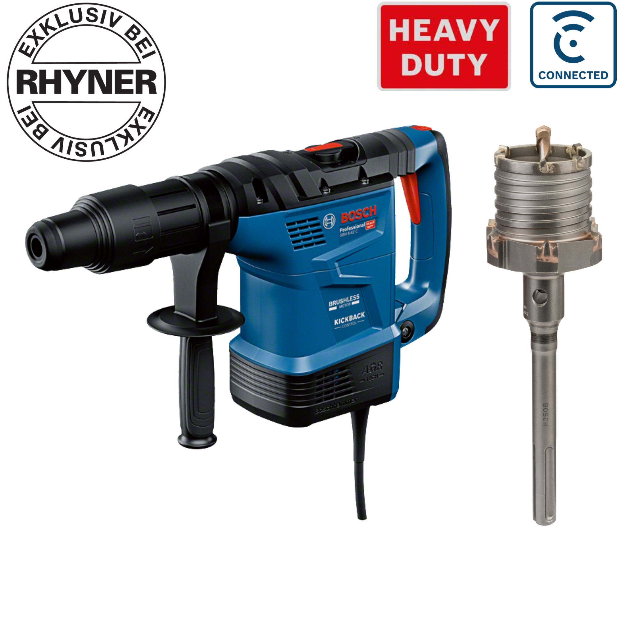Bosch Bohrhammer GBH 6-42 C SDS-MAX RHY SET