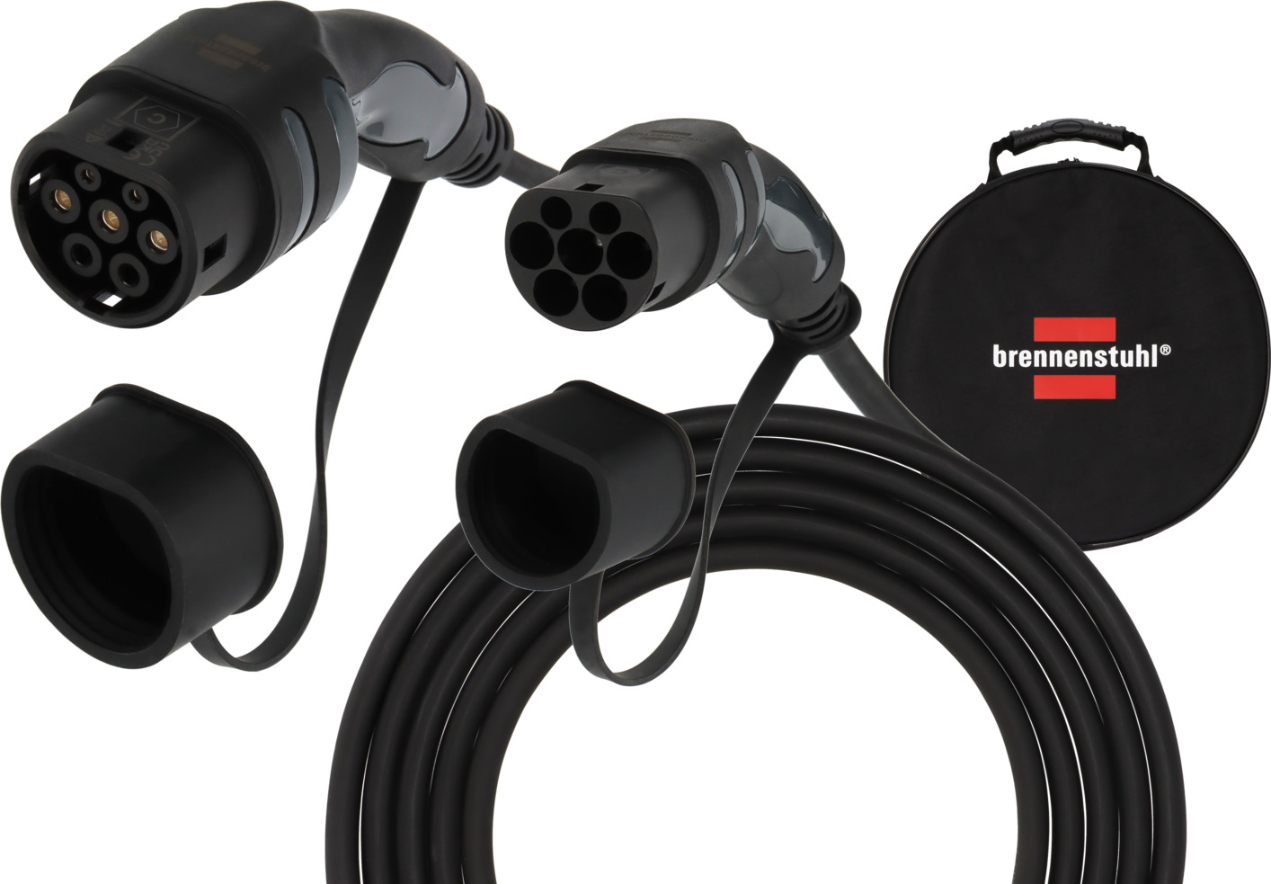 Brennenstuhl EV Ladekabel Typ 2 22 kW 7m