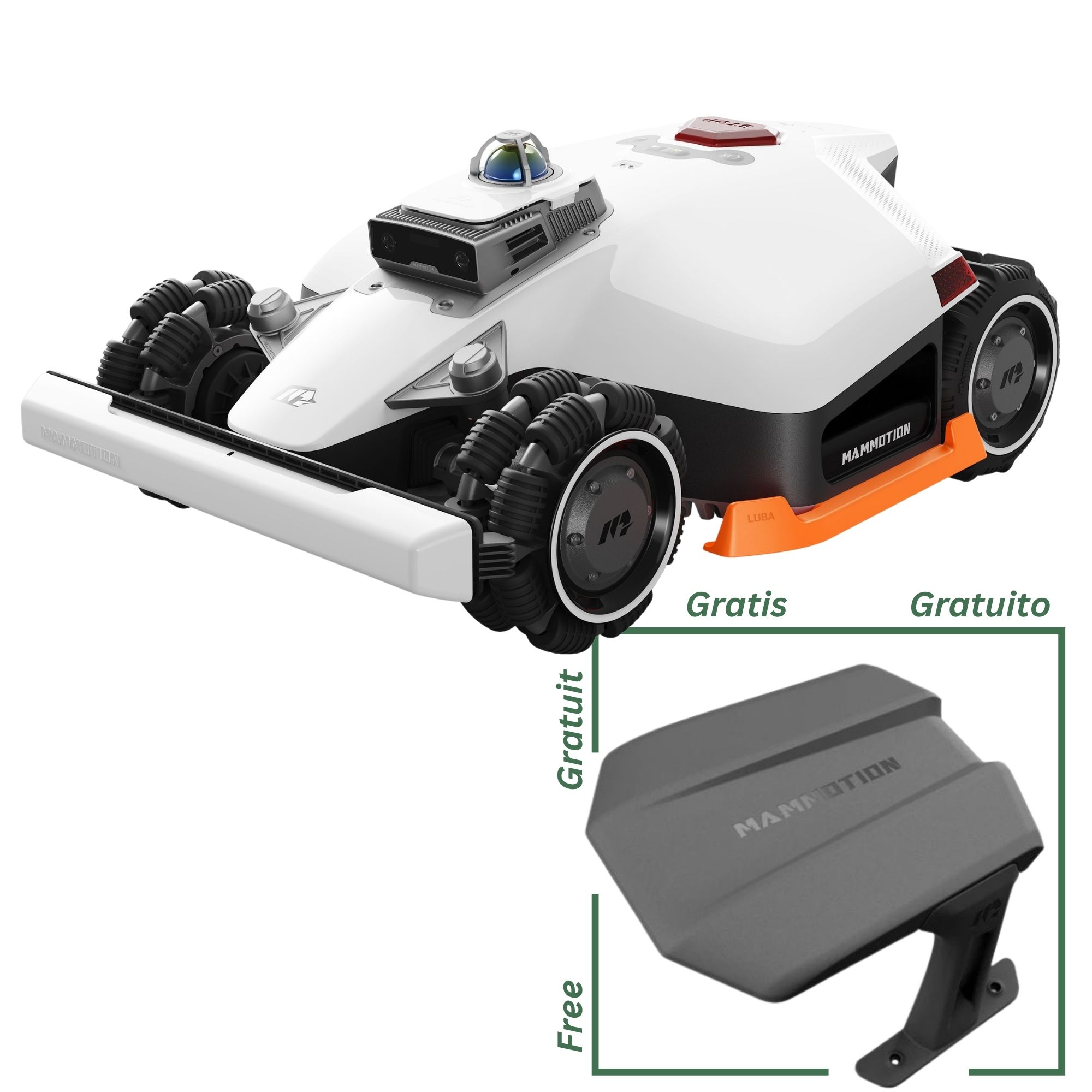 Mammotion Allrad-Mähroboter LUBA 3 AWD 3000 CH