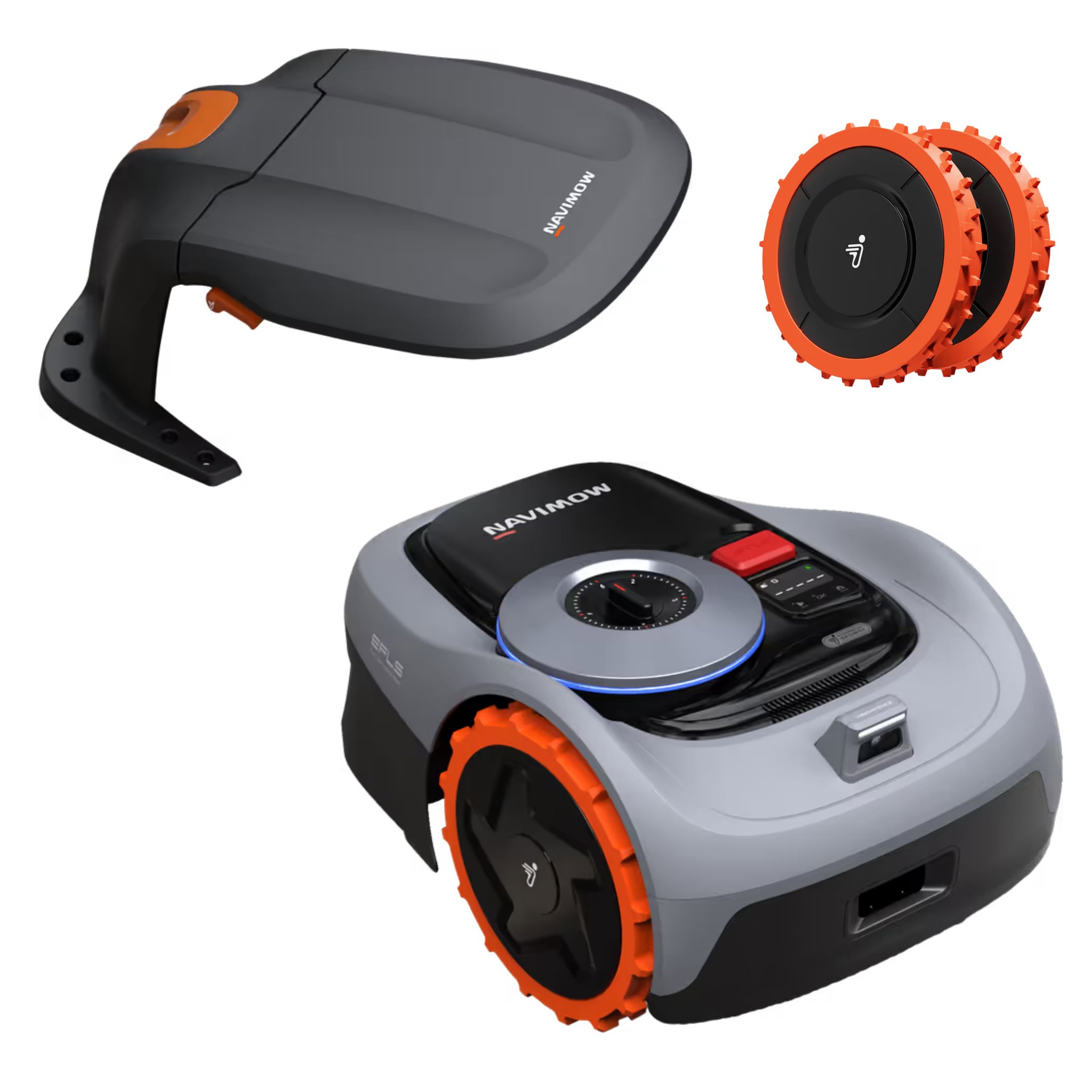 Segway Navimow Mähroboter i105E mit Garage und Offroad-Räder